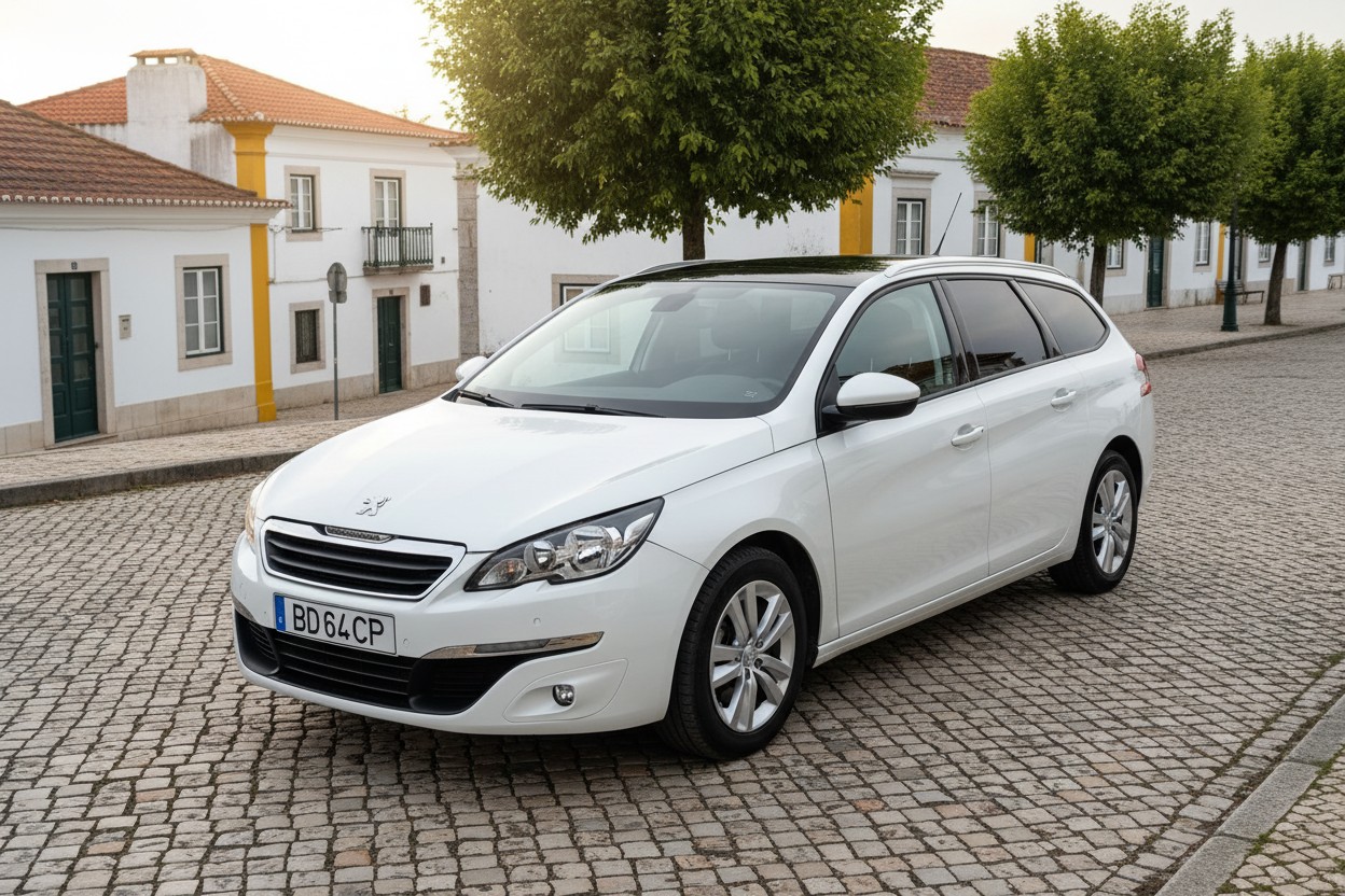 Peugeot 308 SW Usada com garantia – Gasolina – Ótimo Estado – Faro