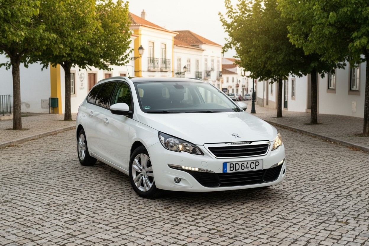 Peugeot 308 SW Usada com garantia – Gasolina – Ótimo Estado – Faro